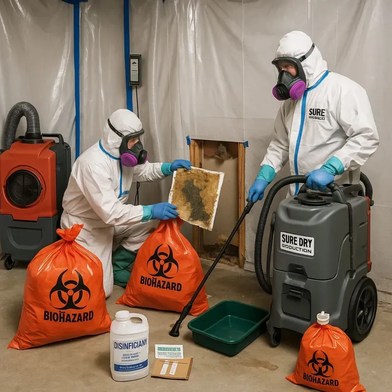 Contaminated Water Handling Protocols process in Greenville, NC