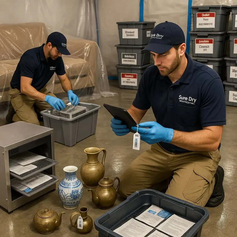 Content Protection and Restoration process in Greenville, NC