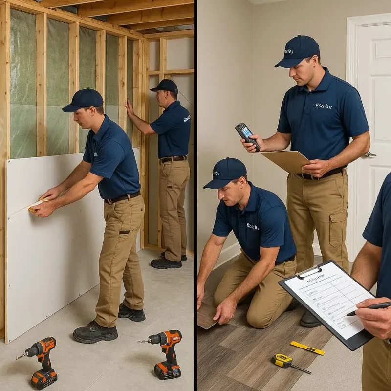 Repairs and Reconstruction process in Greenville, NC